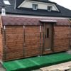Quadro Sauna aus Kieferholz 4,8 Meter
