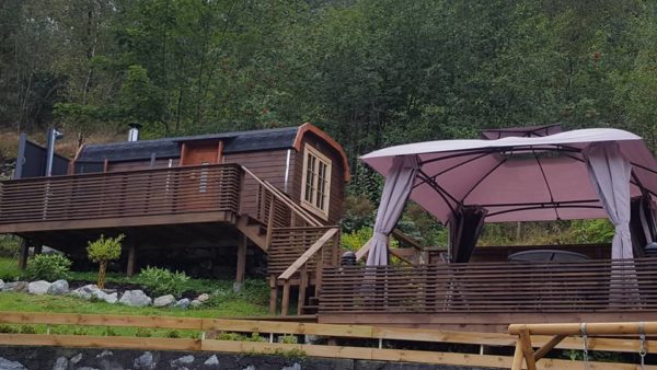 Quadro-Sauna 5.9 Meter mit Seiteneingang – Bild 2