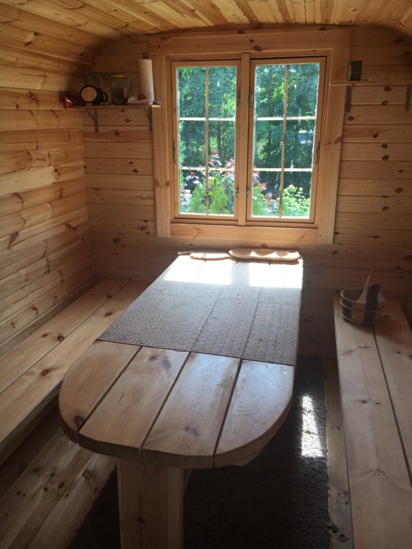 Quadro-Sauna 5.9 Meter mit Seiteneingang – Bild 9
