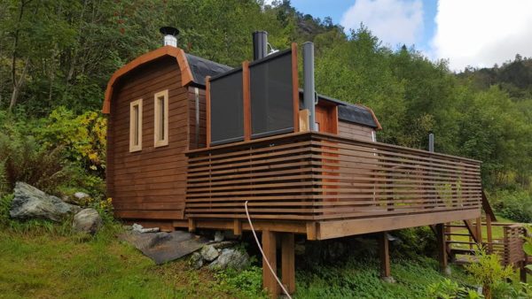 Quadro-Sauna 5.9 Meter mit Seiteneingang – Bild 4