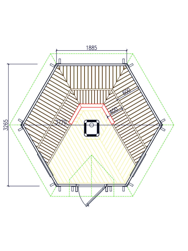 Saunakota 9,2m²