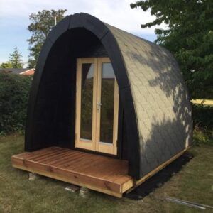 Camping Pod isoliert - Glamping Pod