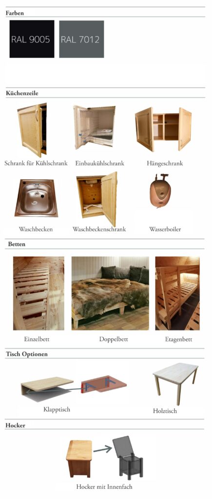 Modul-Haus Optionen